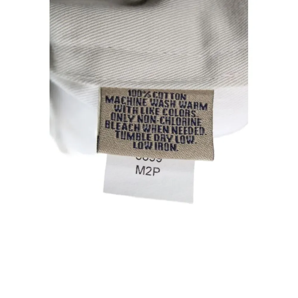 Bills Khakis Mens Beige Khakis Pants 100% Cotton Button Size 36